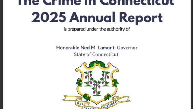 Connecticut Sees Continued Decline in Crime Rates for 2025